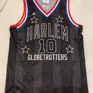 Champion Harlem Globetrotters signed by Torch